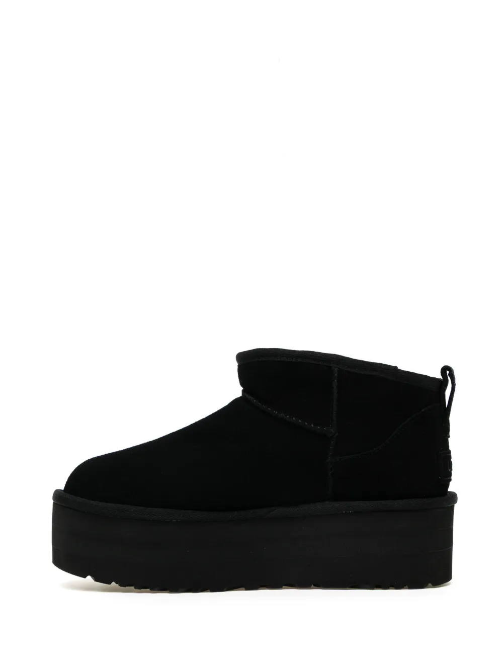 UGG 50 mm Classic Ultra mini laarzen Zwart