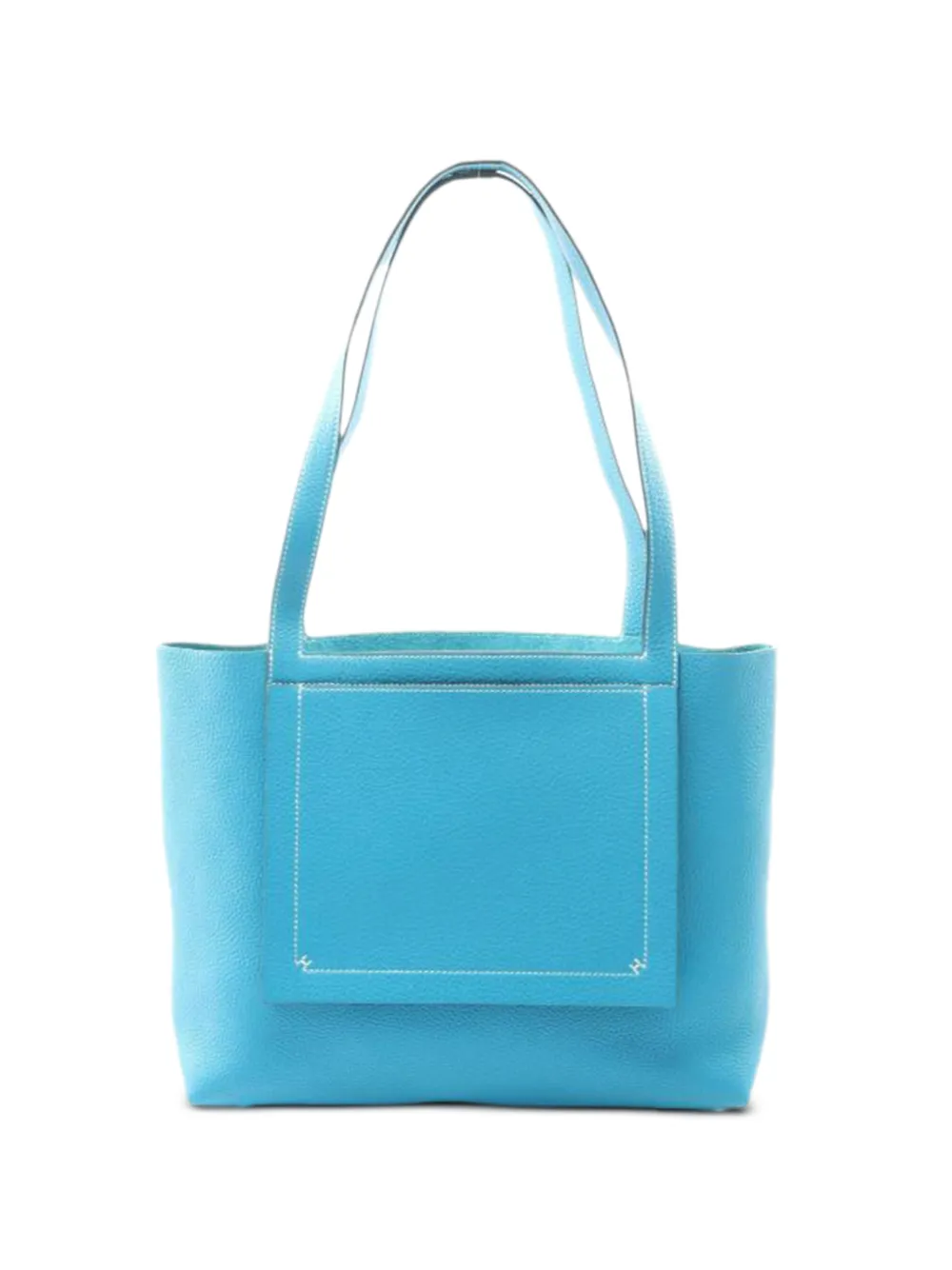 Hermès Pre-Owned 2021 Cabasserie 31 leather shoulder bag - Blu