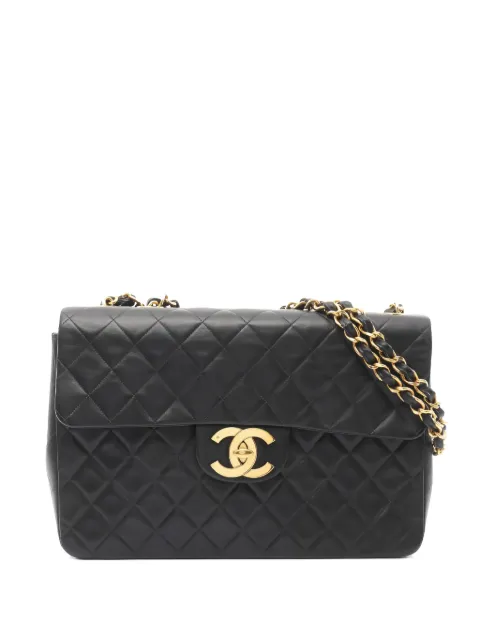 CHANEL Pre-Owned 2010s 34 diamond-quilting chain-strap shoulder bag