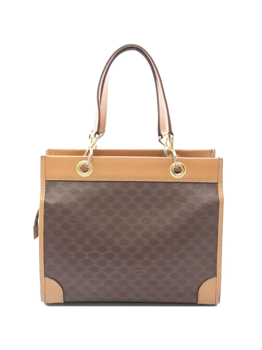 Celine Pre-Owned 2000s Macadam canvas tote bag - Marrone