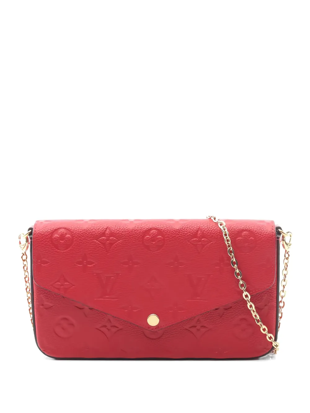 Louis Vuitton Pre-Owned 2021 Félicie clutch bag - Rosso