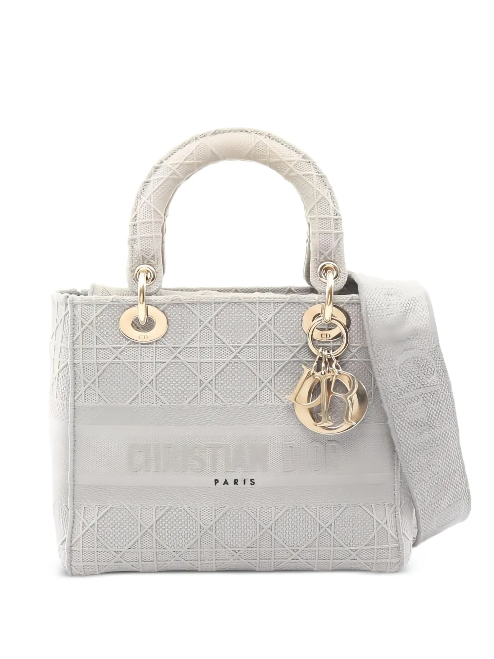 Christian Dior Pre-Owned 2000s Canage two-way handbag - Grigio