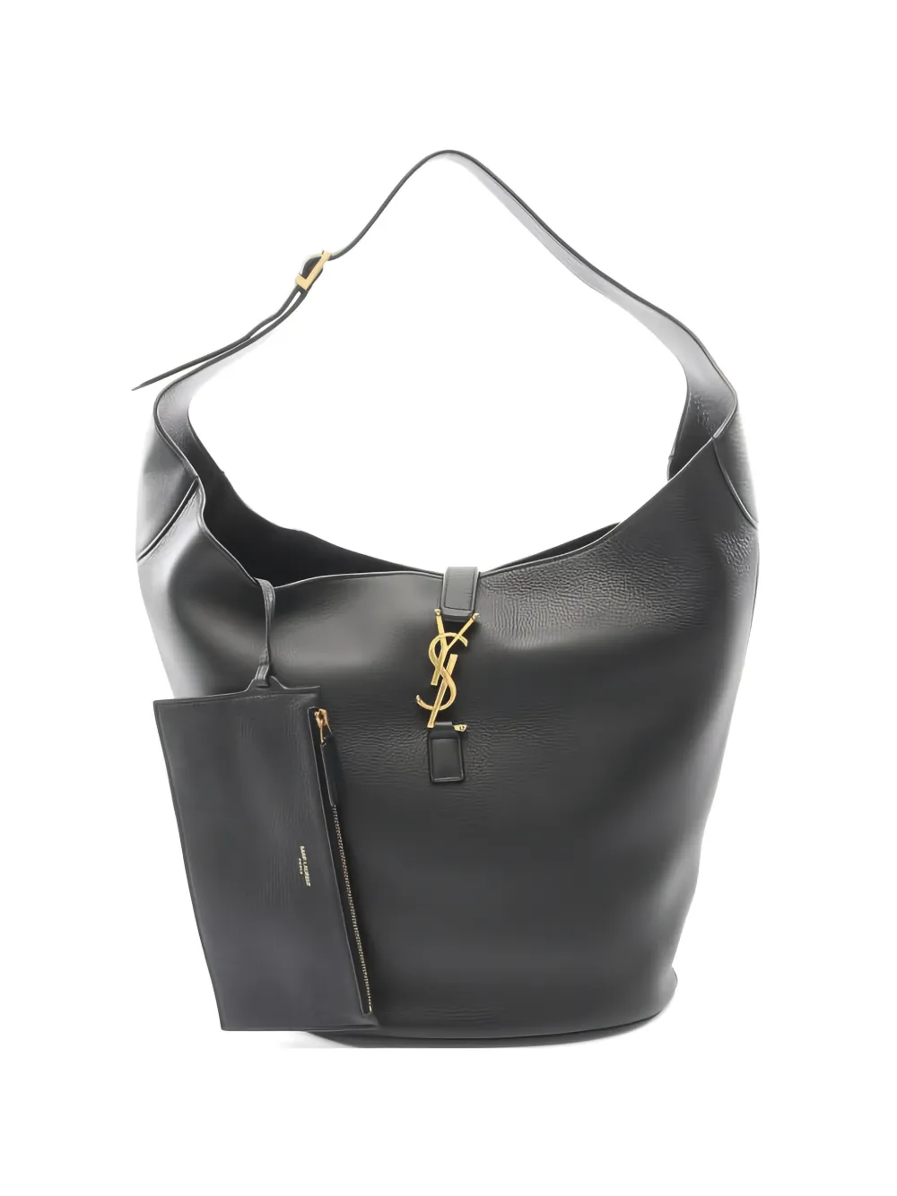 Saint Laurent Pre-Owned 2010s Le 5 A 7 leather tote bag - Nero