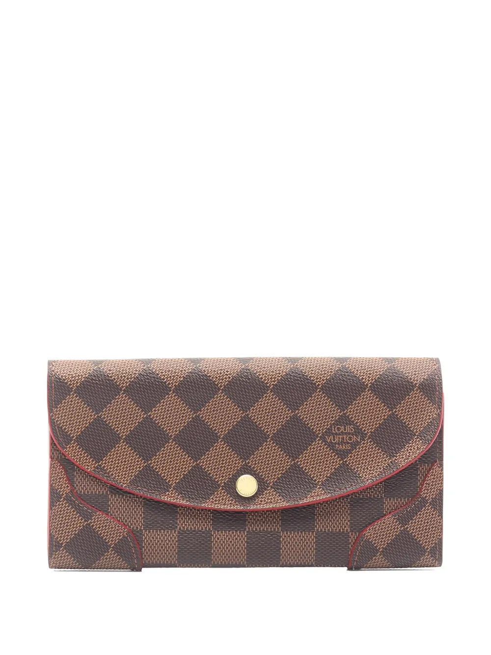 Louis Vuitton Pre-Owned 2016 Kaisa damier-ebene bi-fold wallet - Marrone
