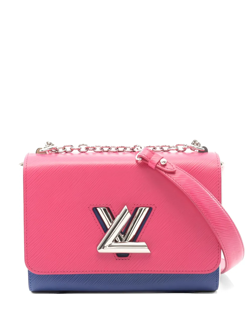 Louis Vuitton Pre-Owned 2016 MM Twist logo-detail shoulder bag - Rosa