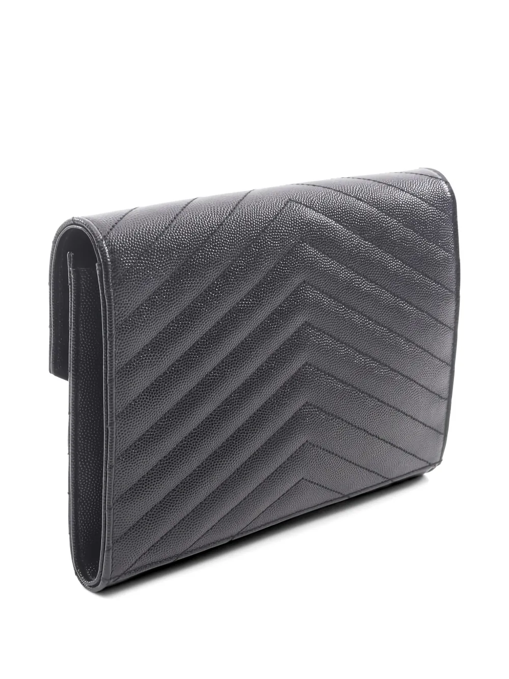 10s Logo-Plaque Clutch Bag