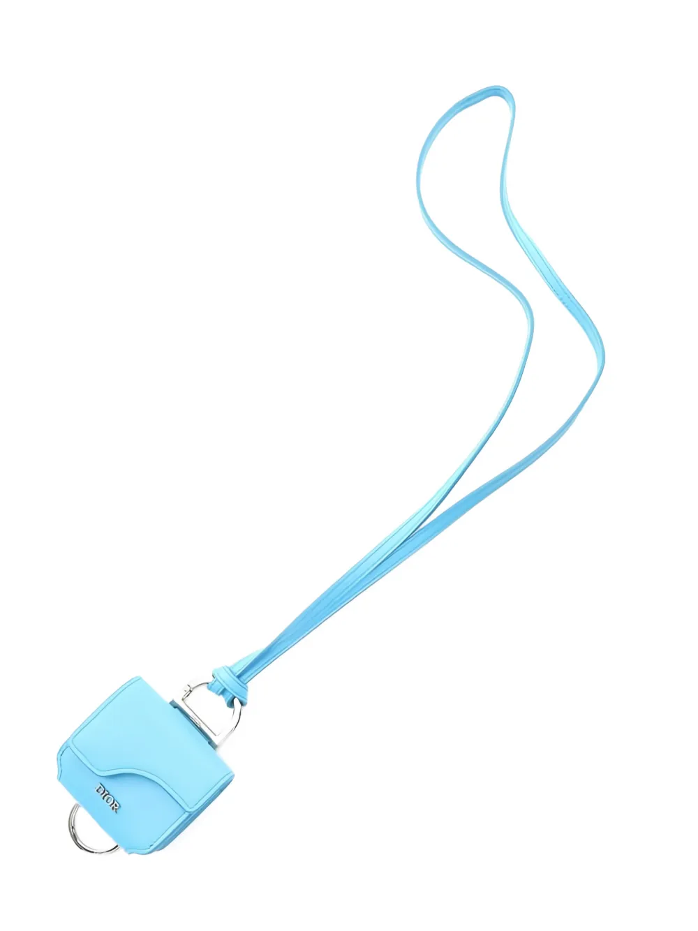 Dior Pre-owned 2010s Saddle Airpods Pro Case in Blue, view 3
