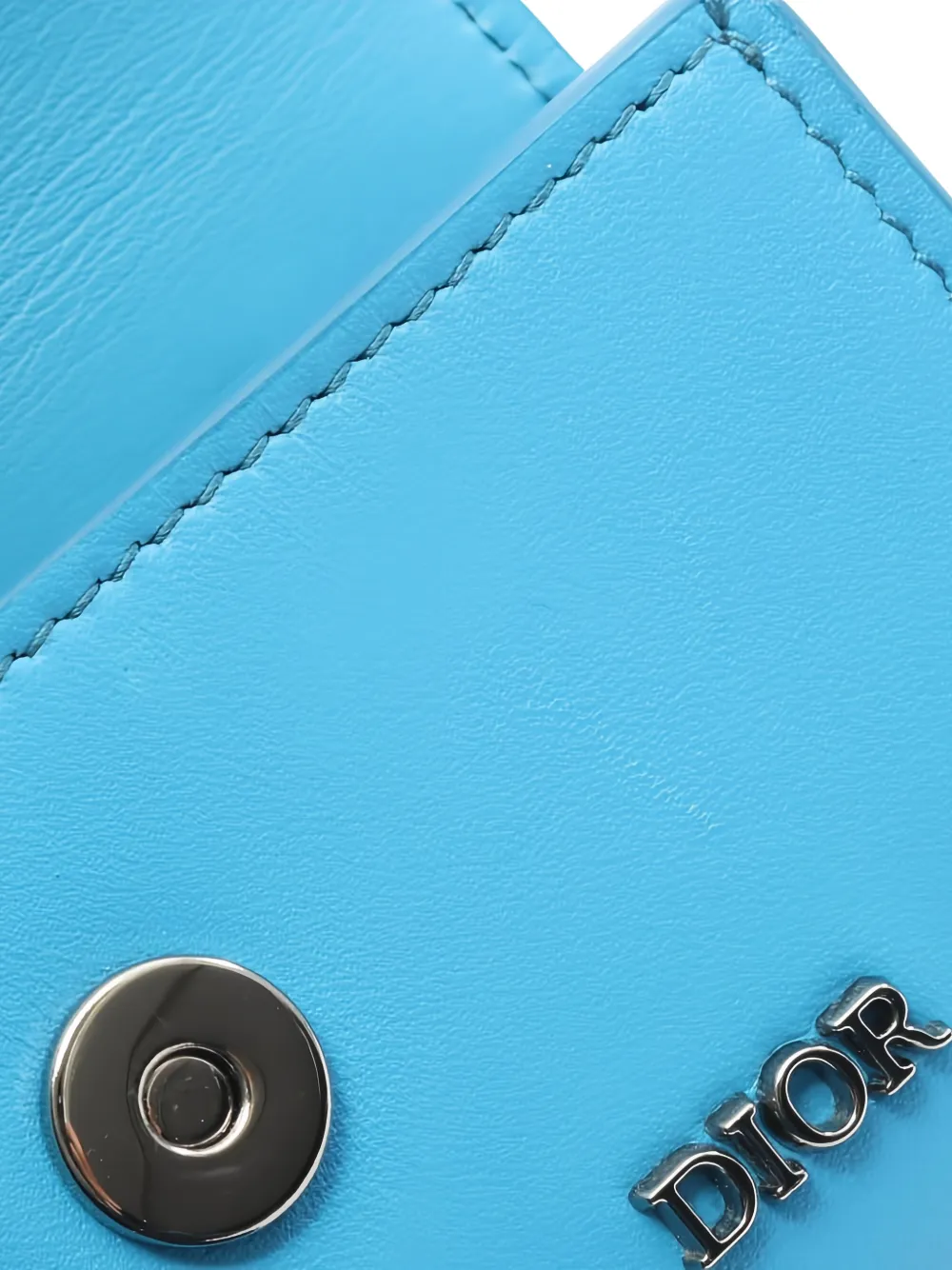 Dior Pre-owned 2010s Saddle Airpods Pro Case in Blue, view 4