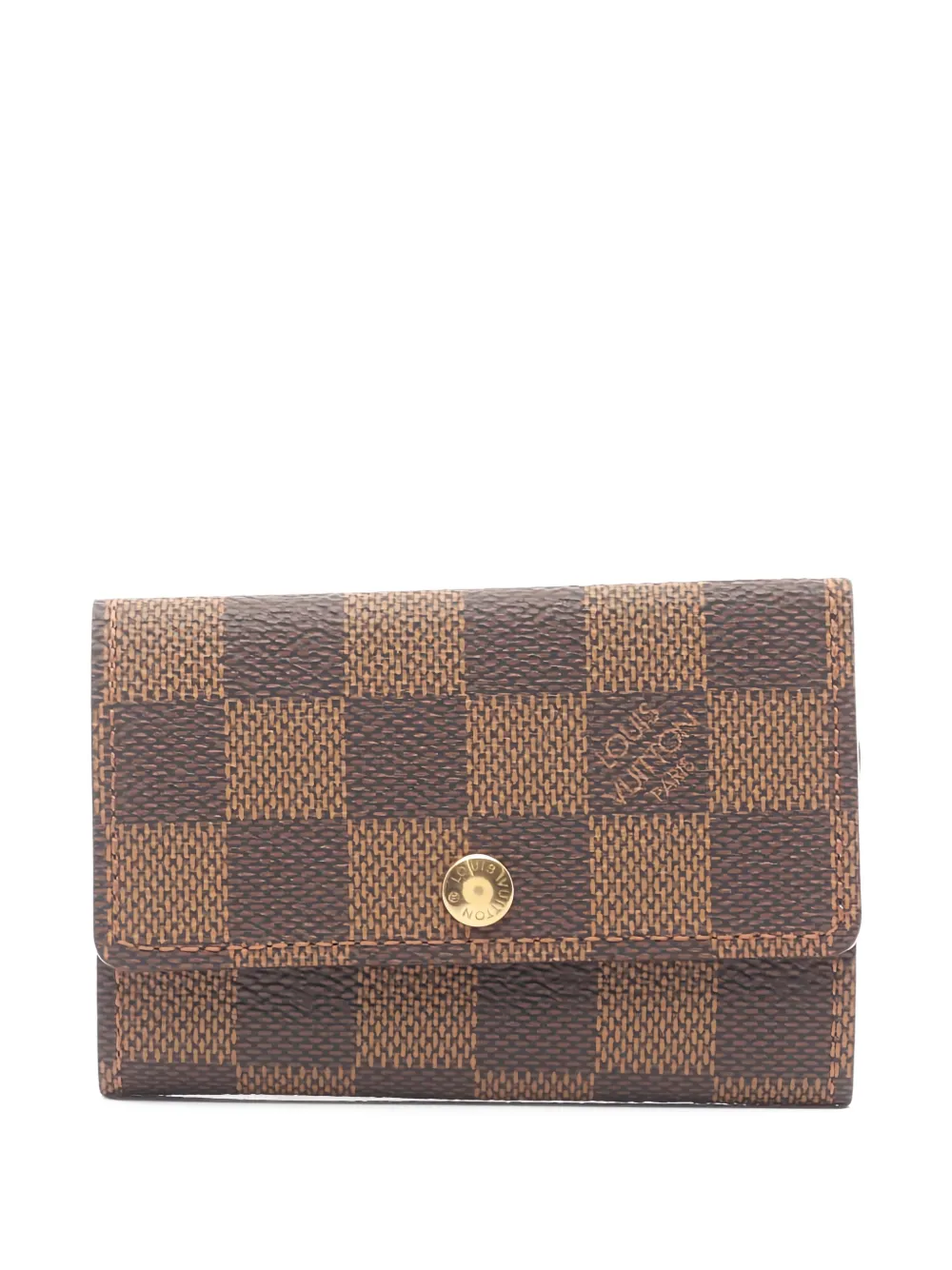 Louis Vuitton Pre-Owned Portachiavi Multicle 6 in tela Damier Ébène 1999 - Marrone