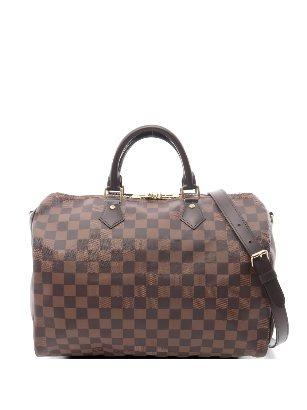 Louis Vuitton Pre-Owned 2017 Damier 35 leather tote bag - Braun