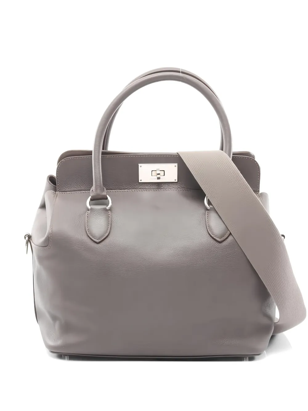 Hermès Pre-Owned 00s leather handbag - Grigio