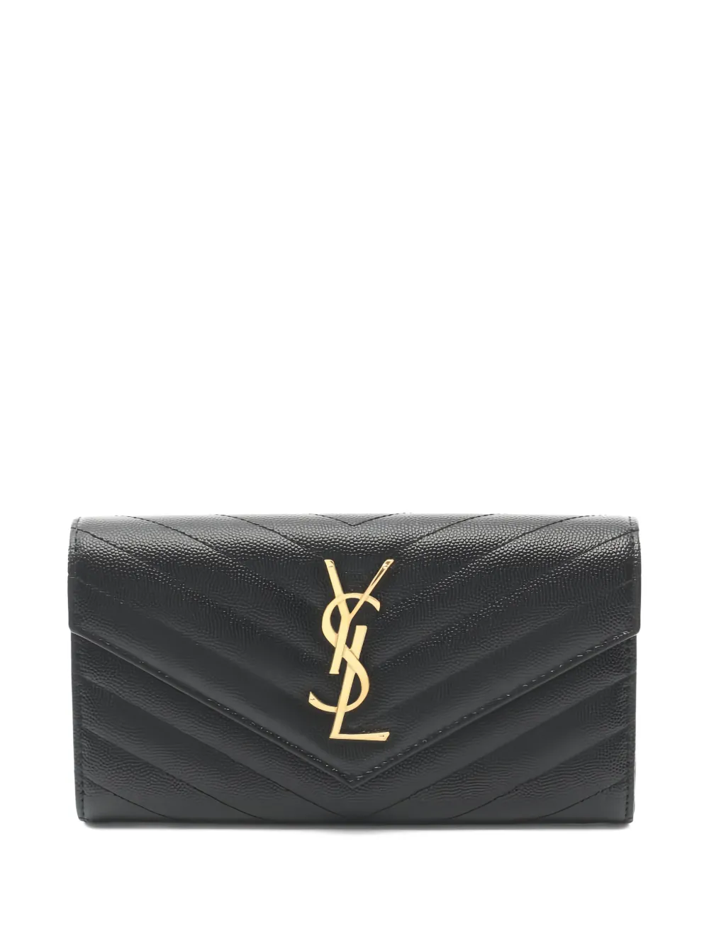 Saint Laurent Pre-Owned 2020s leather wallet - Nero