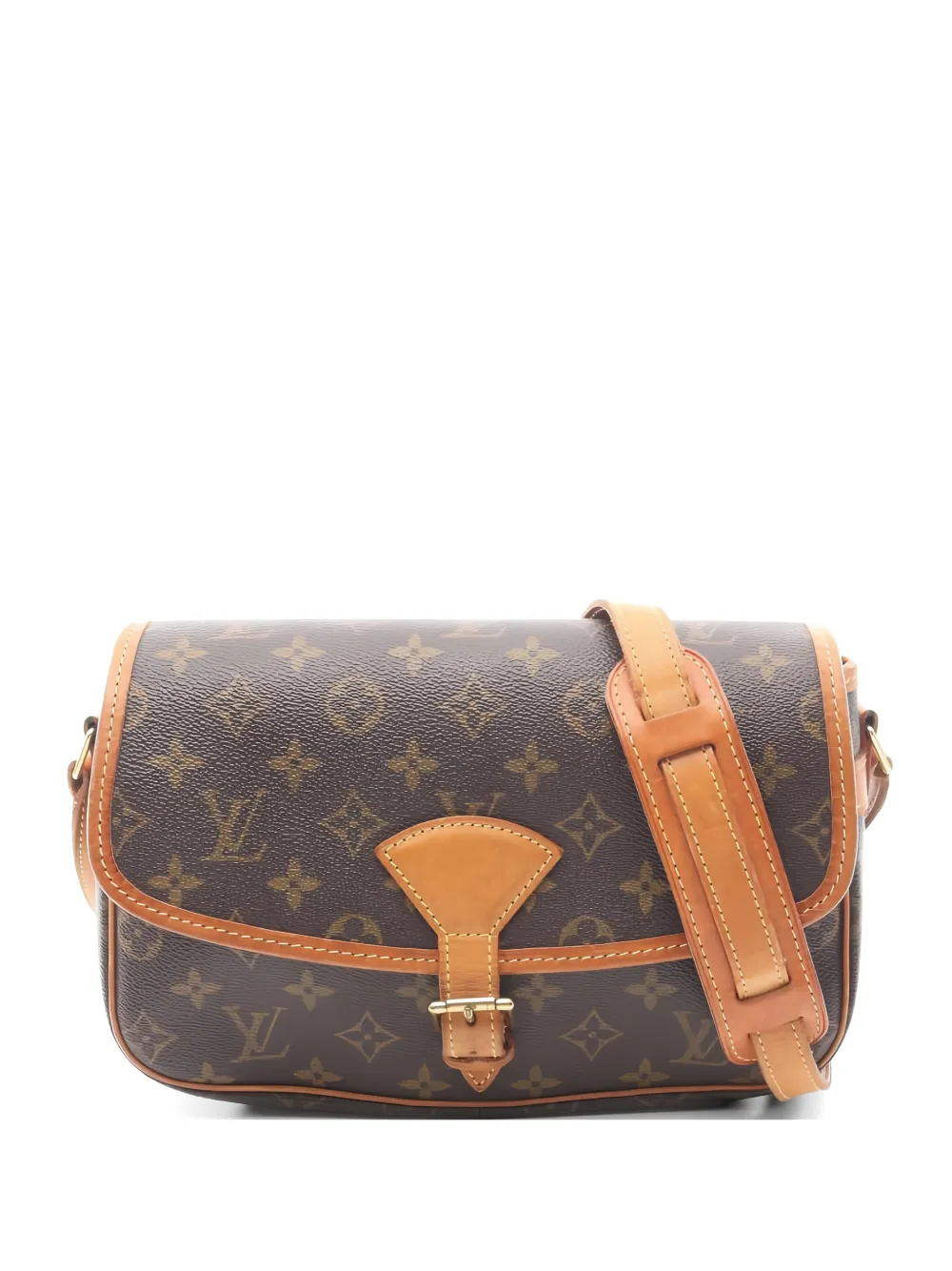 Louis Vuitton Pre-Owned Borsa a tracolla Sologne con monogramma 1998 - Marrone