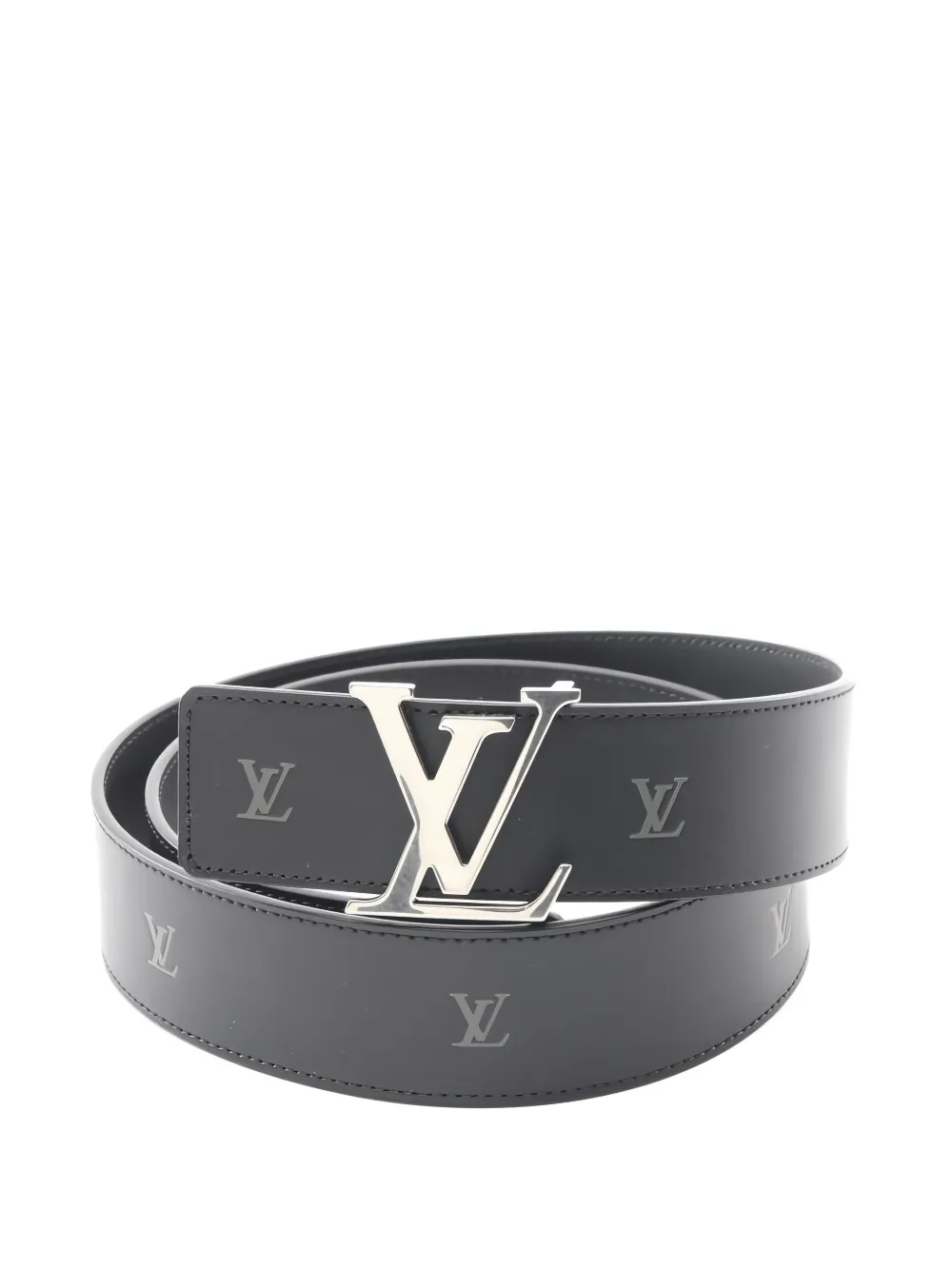 Louis Vuitton Pre-Owned 2024 LV Initiales leather belt - Nero