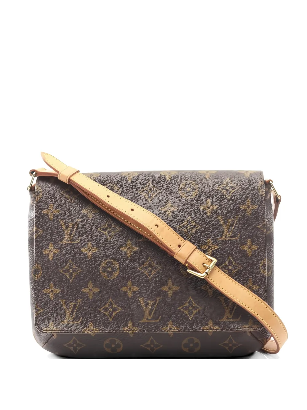Louis Vuitton Pre-Owned 2000 Musette monogram leather shoulder bag - Marrone