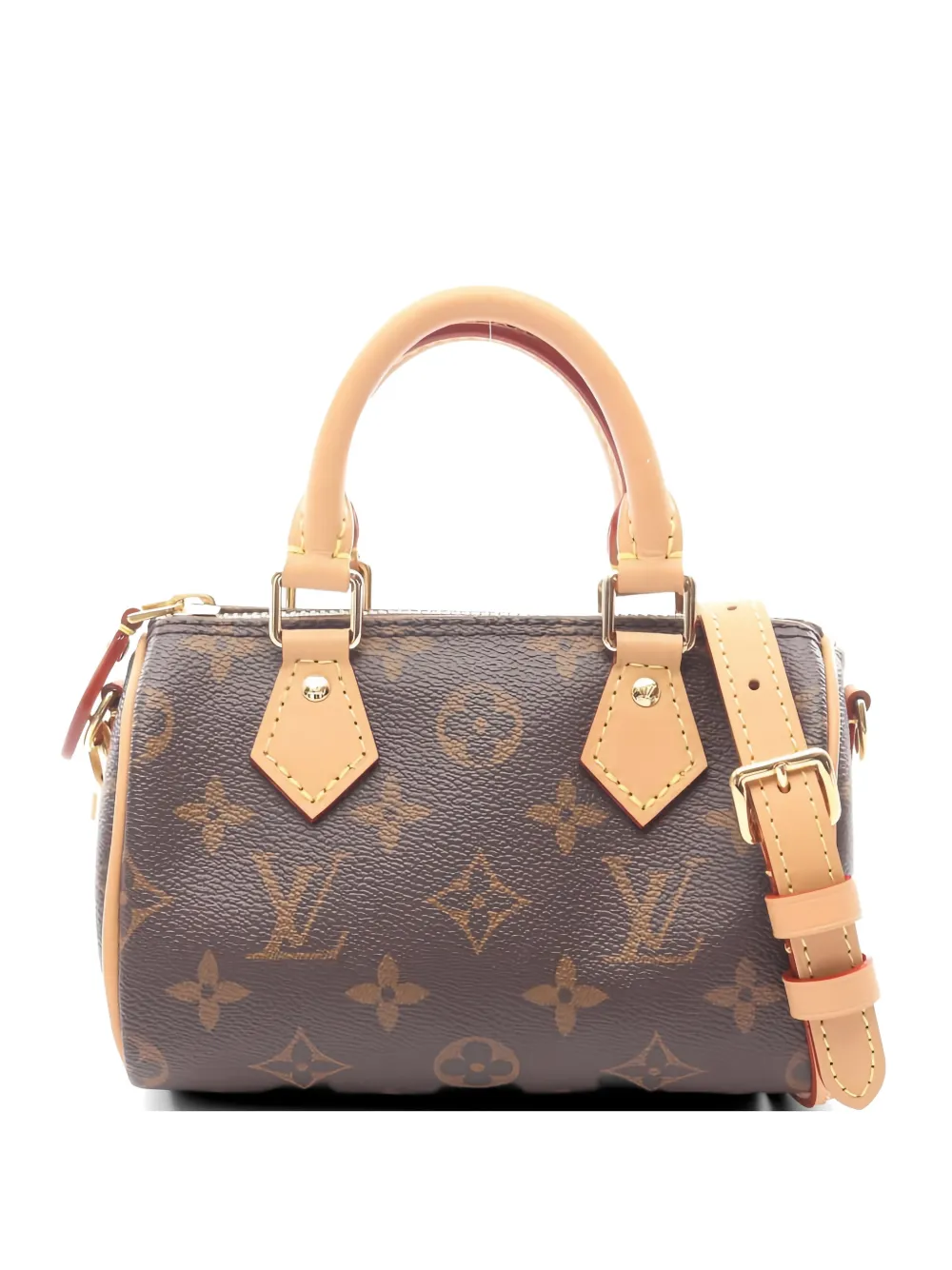 Louis Vuitton Pre-Owned 2022 nano Speedy tote bag - Marrone