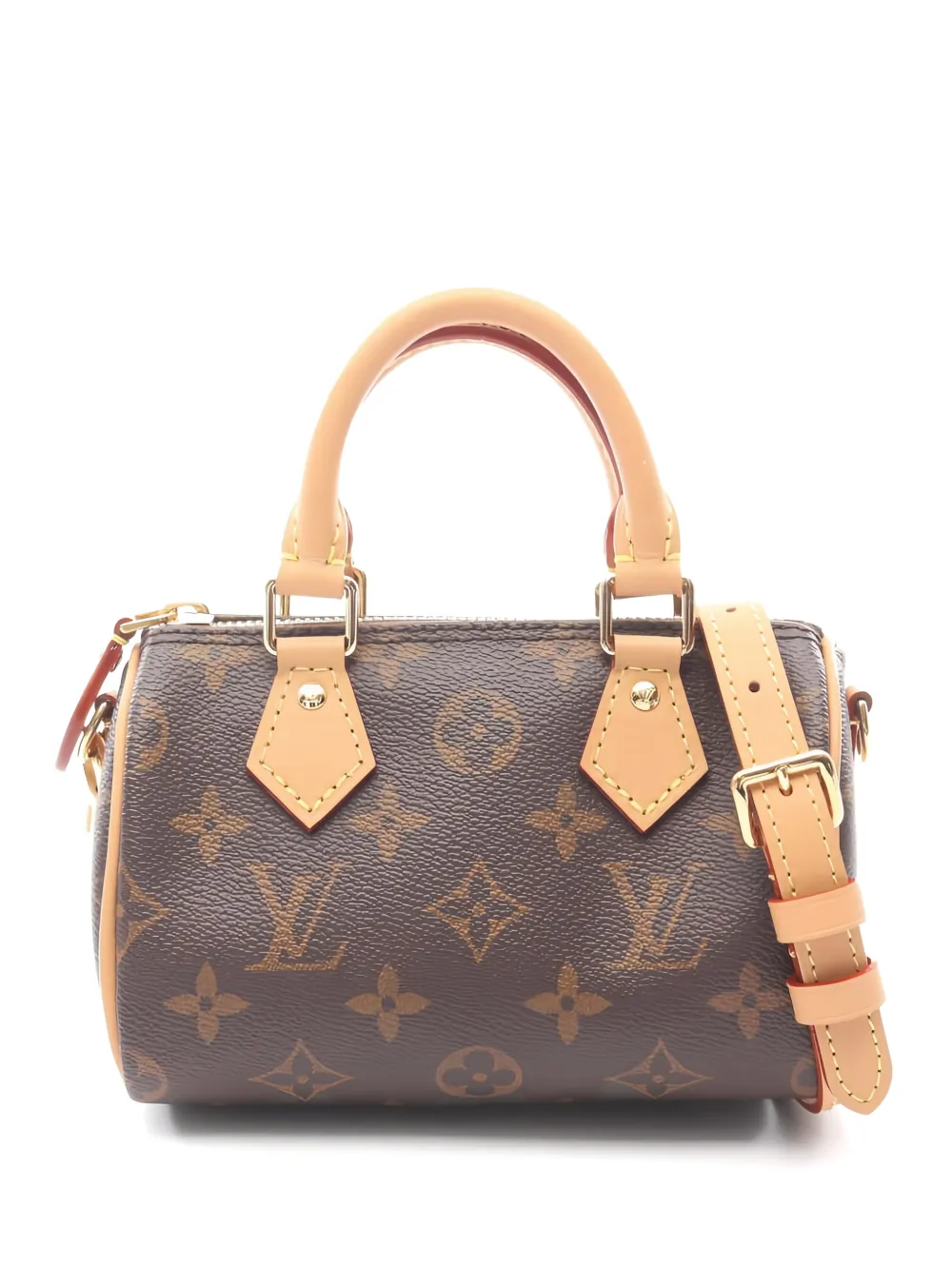 Louis Vuitton Pre-Owned 2022 nano Speedy tote bag - Braun