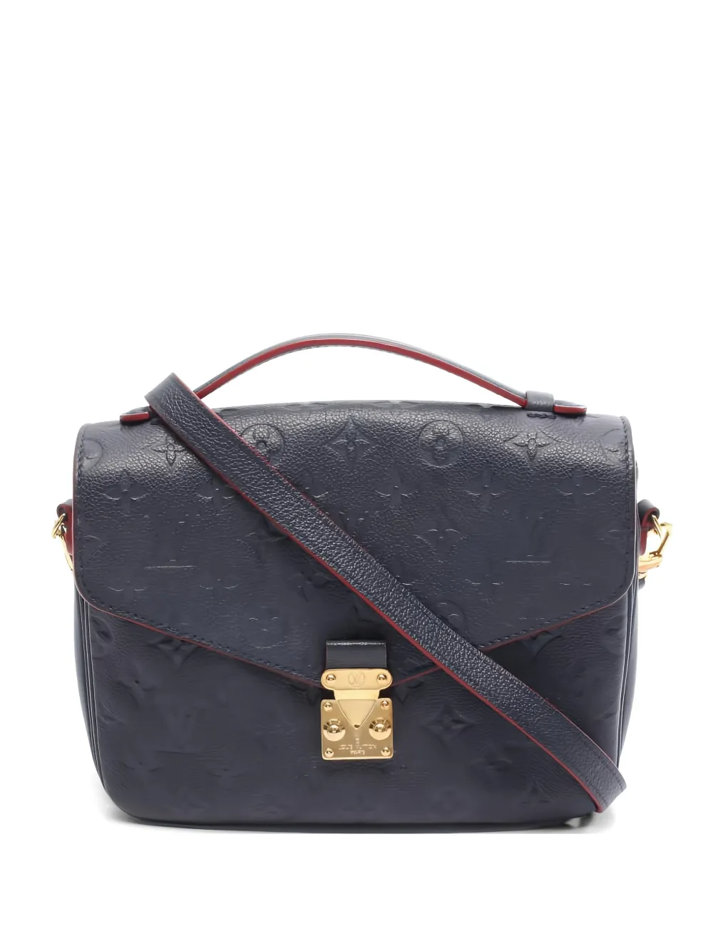 Louis Vuitton Pre-Owned 2018 Metis monogram embossed leather handbag - Blu