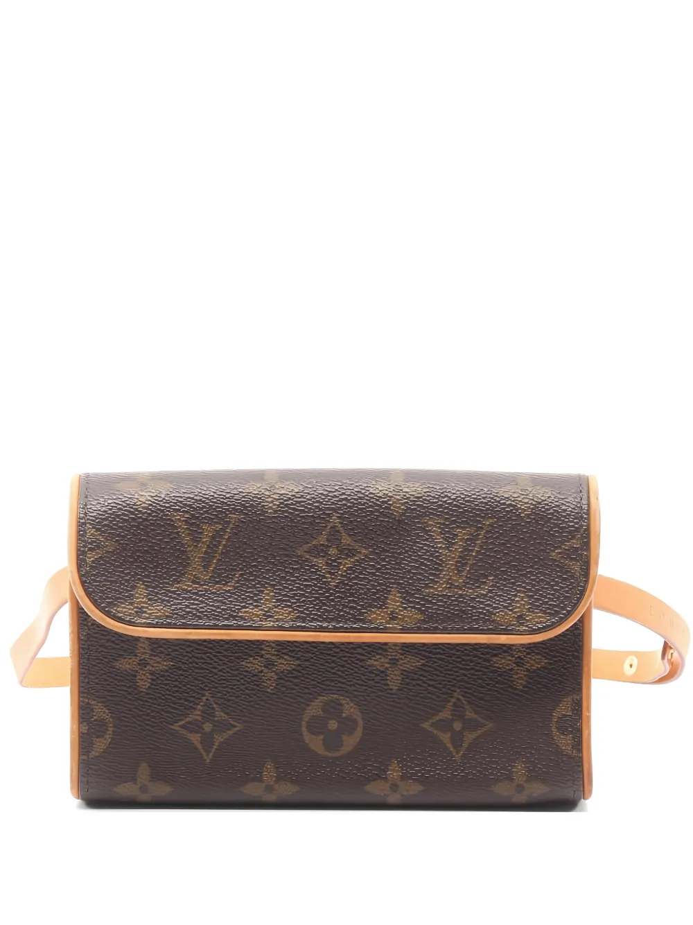 Louis Vuitton Pre-Owned Borsa Pochette Florentine mini con monogramma 2003 - Marrone