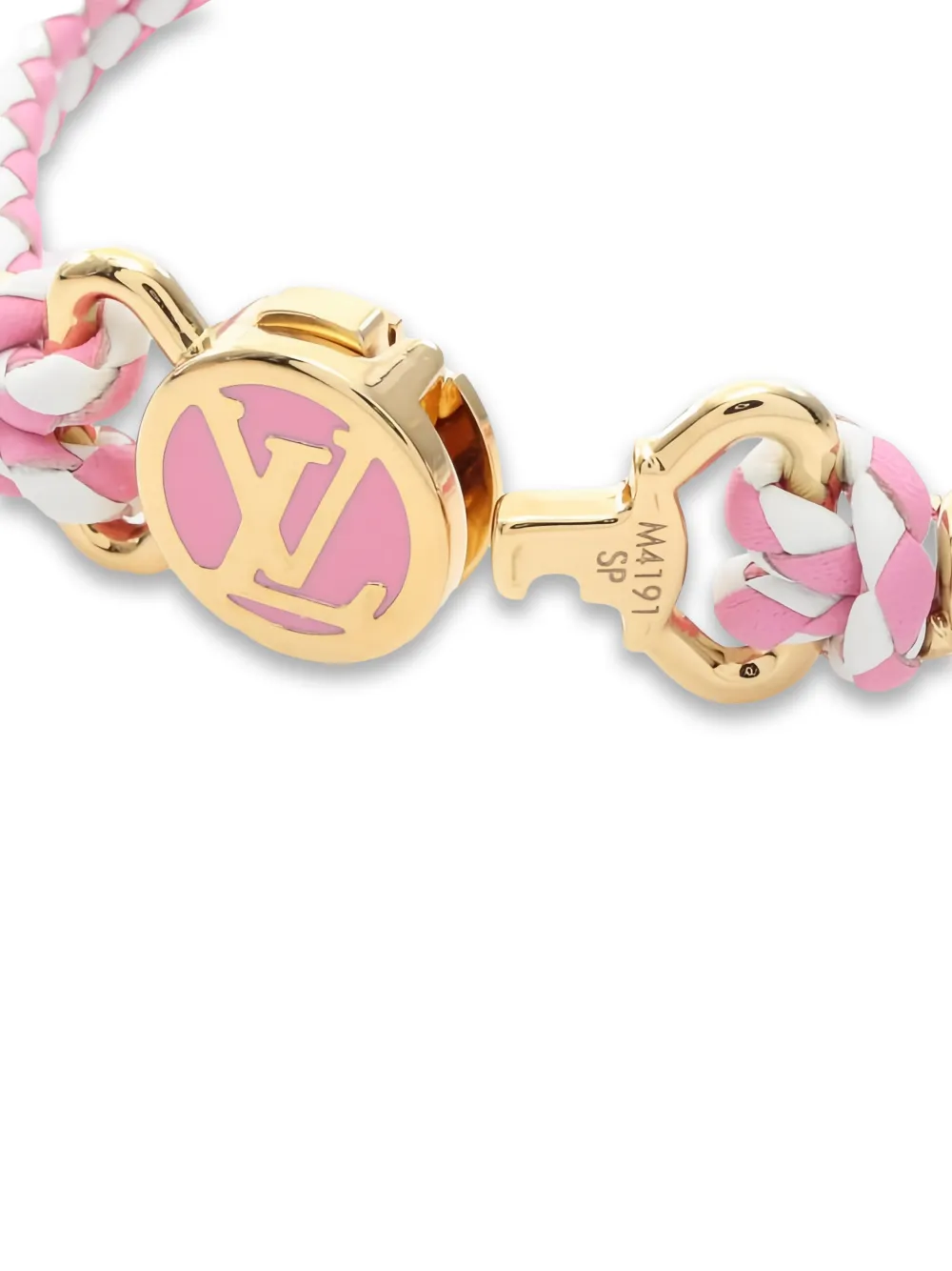 2024 Lv Clic It Leather Bracelet