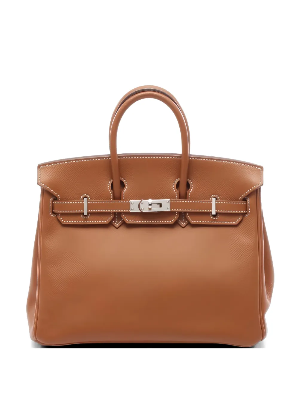 Hermès Pre-Owned 2009 25 Birkin leather tote bag - Toni neutri