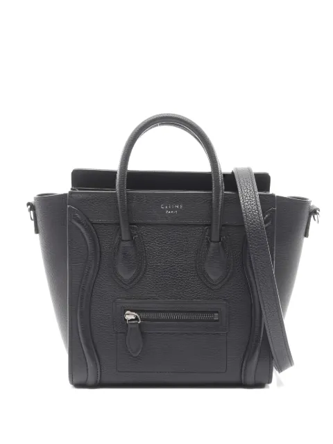 Celine Pre-Owned 2000s Nano Luggage leather handbag