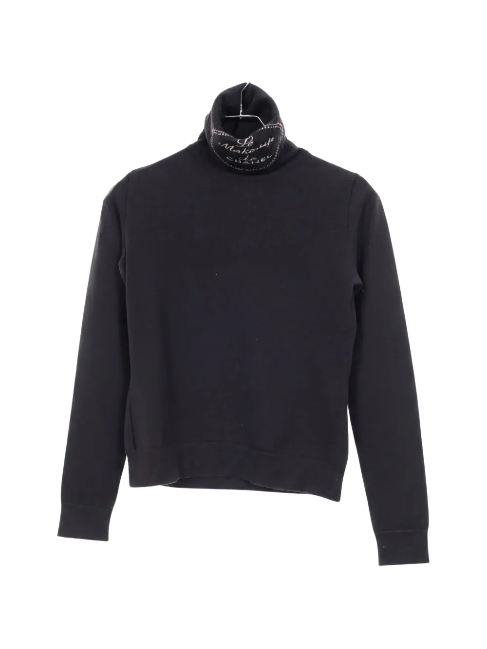 CHANEL Pre-Owned 1986 turtleneck sweater - Black