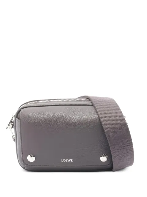 Loewe Pre-Owned pebble leather messenger bag
