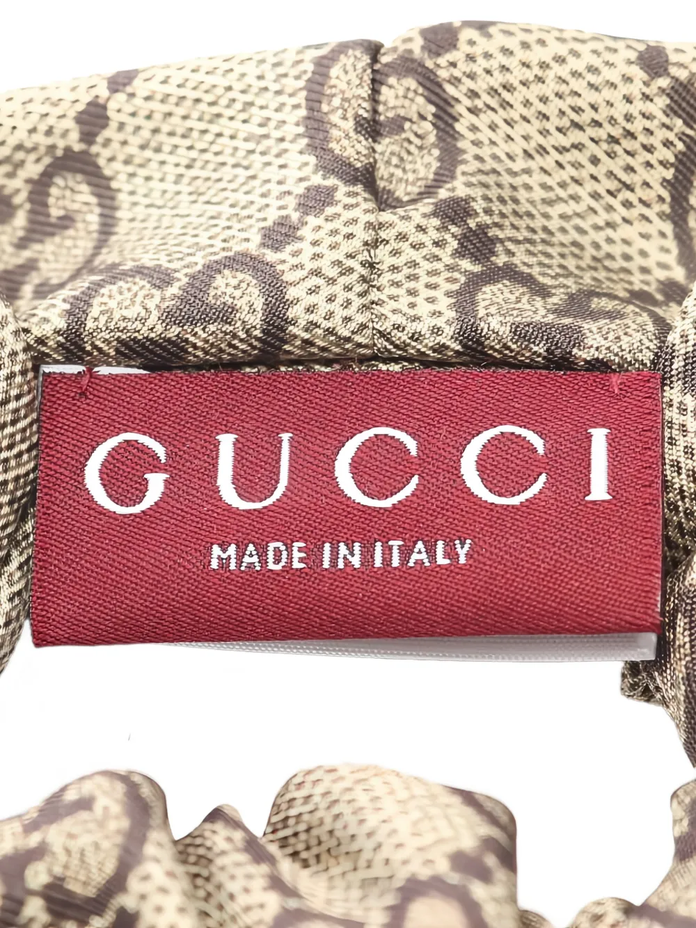 Gucci Pre-Owned 2020s GGパターン ヘアゴム | ニュートラル | FARFETCH JP