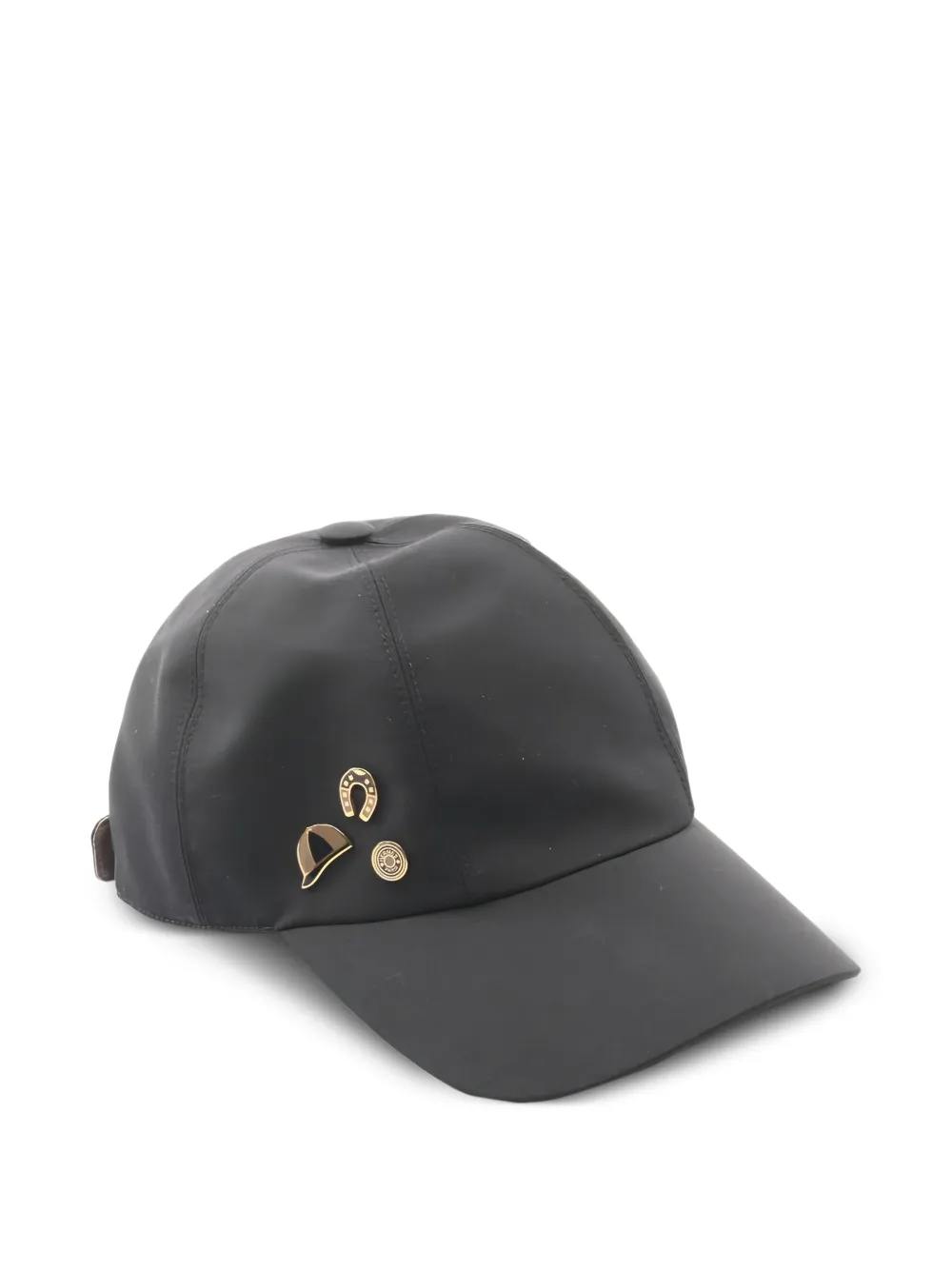 Pre-owned Hermes 2010s Serena Jump Cap In Black