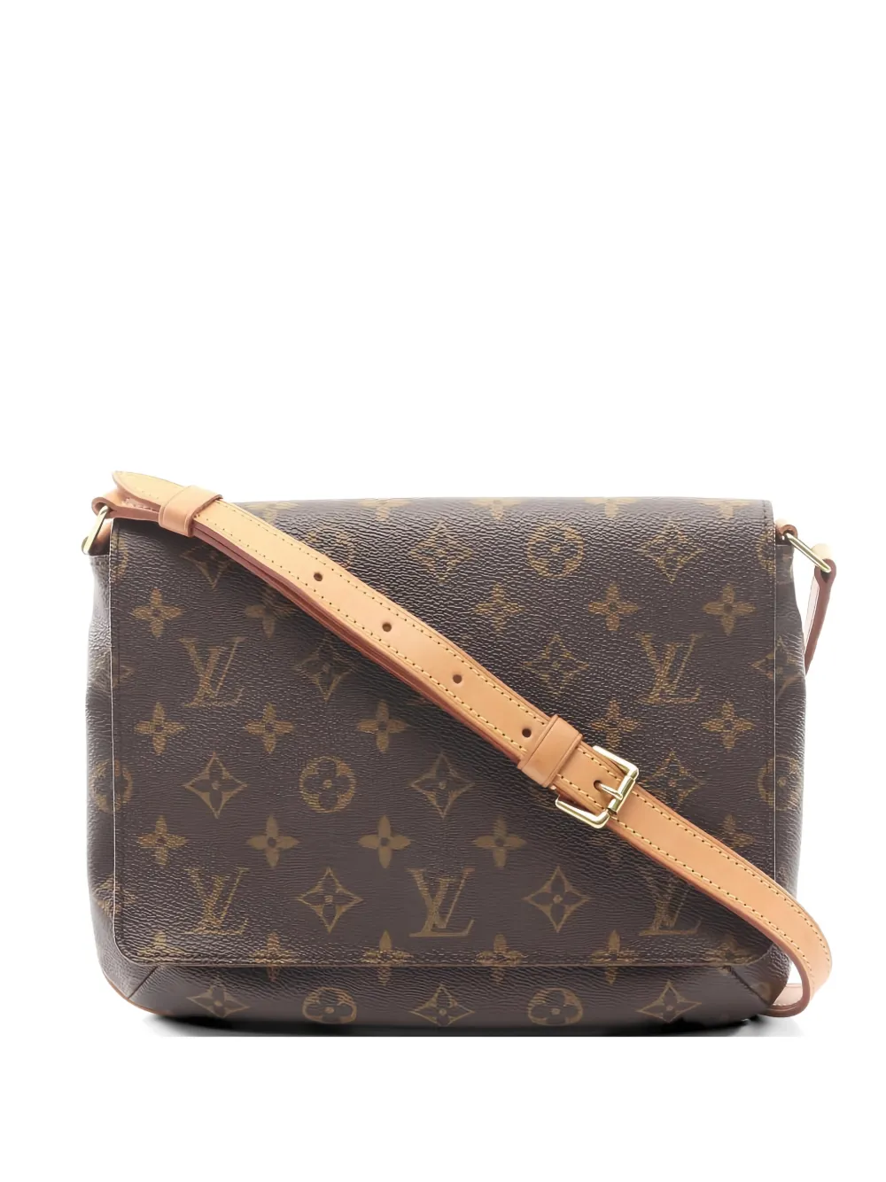 Louis Vuitton Pre-Owned 2000 small Musette Tango monogram canvas shoulder bag - Marrone