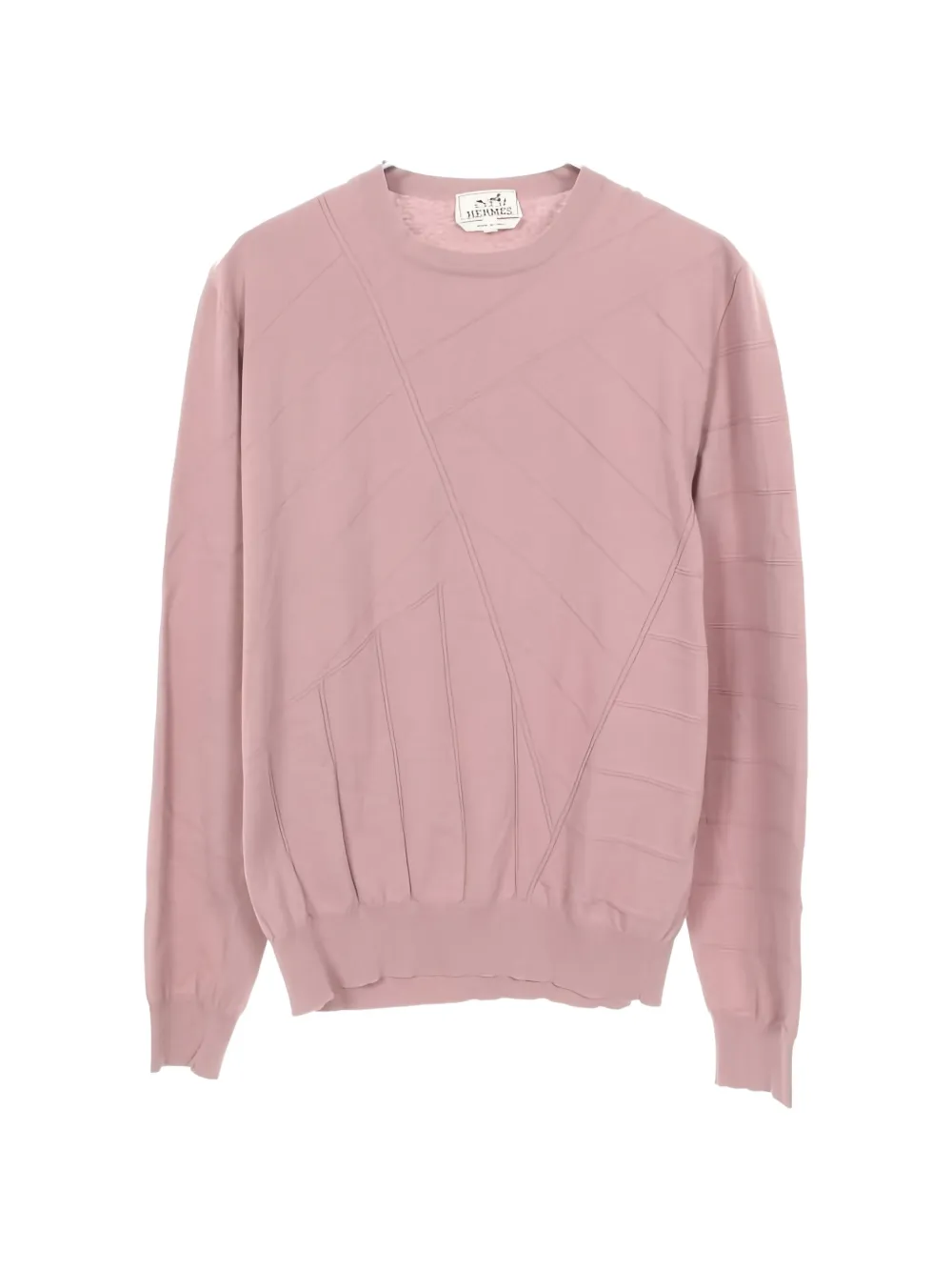 Pre-owned Hermes 2010s Crew-neck Sweater In Pink