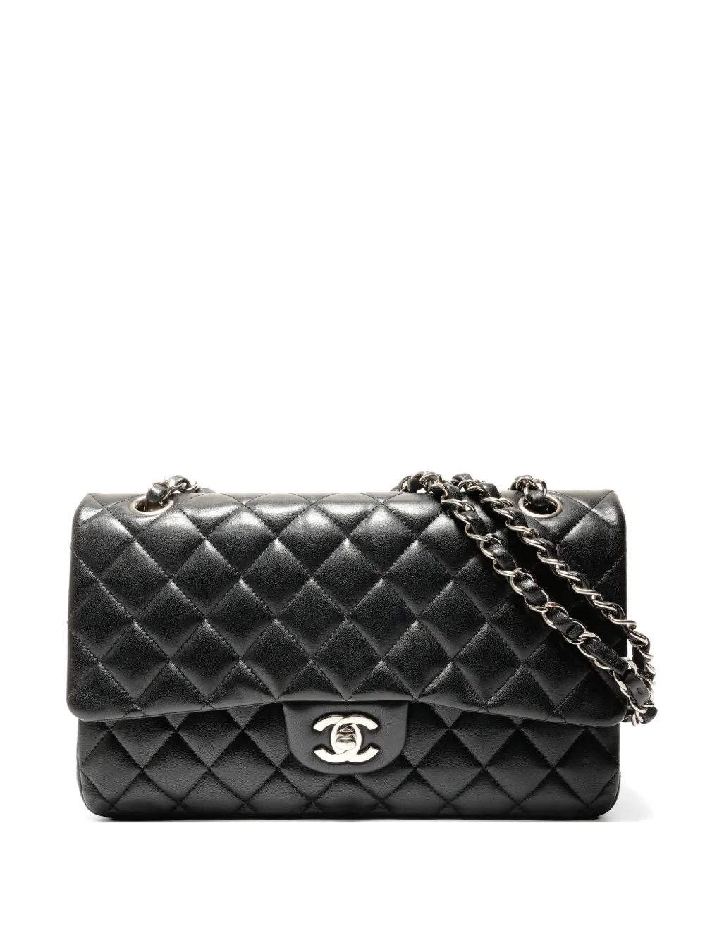 CHANEL Pre-Owned 2019 Double Flap quilted shoulder bag - Nero