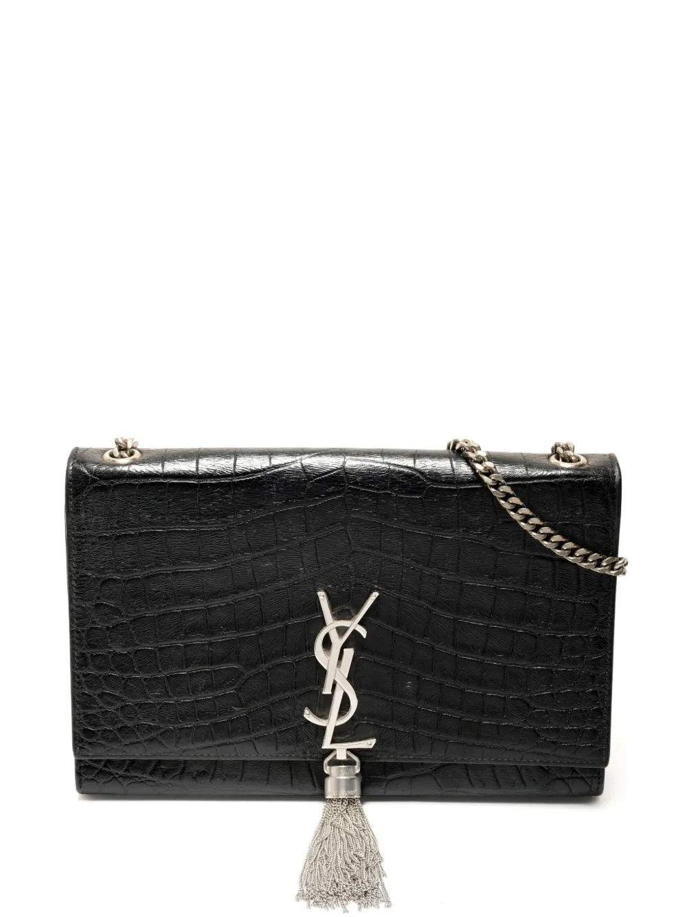 Saint Laurent Pre-Owned 2013-2025 Classic Kate tassel leather shoulder bag - Nero
