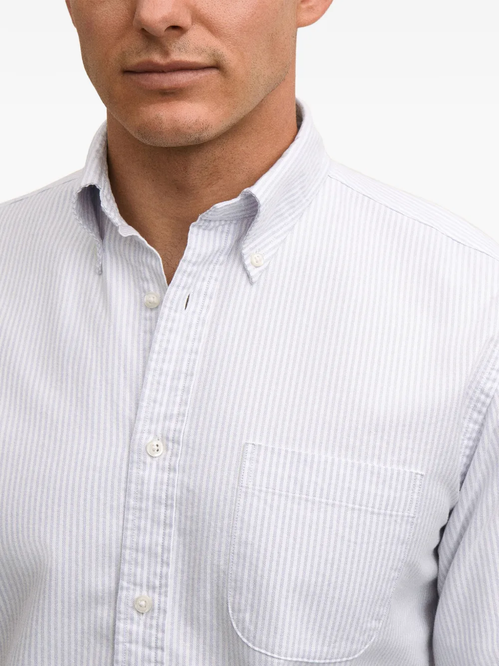 Brooks Brothers Button-down Oxford overhemd Wit