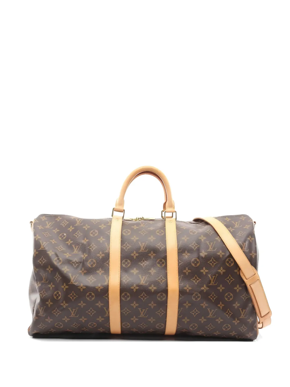 Louis Vuitton Pre-Owned 2006 55 Keepall Bandouliere boston monogram holdall - Marrone