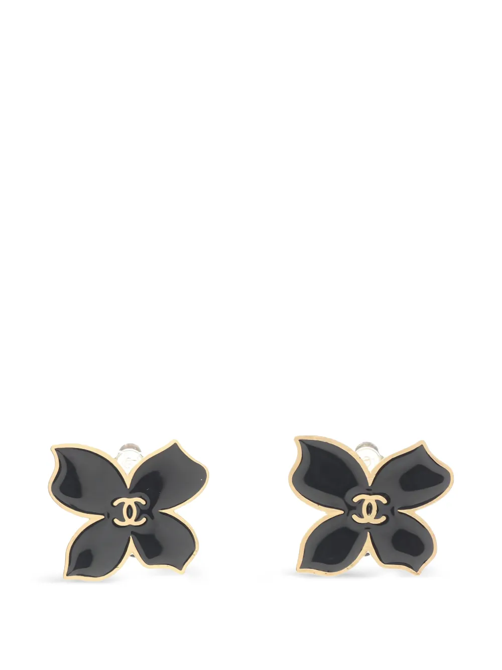 CHANEL Pre-Owned Orecchini Coco Mark 1986-1988 - Oro