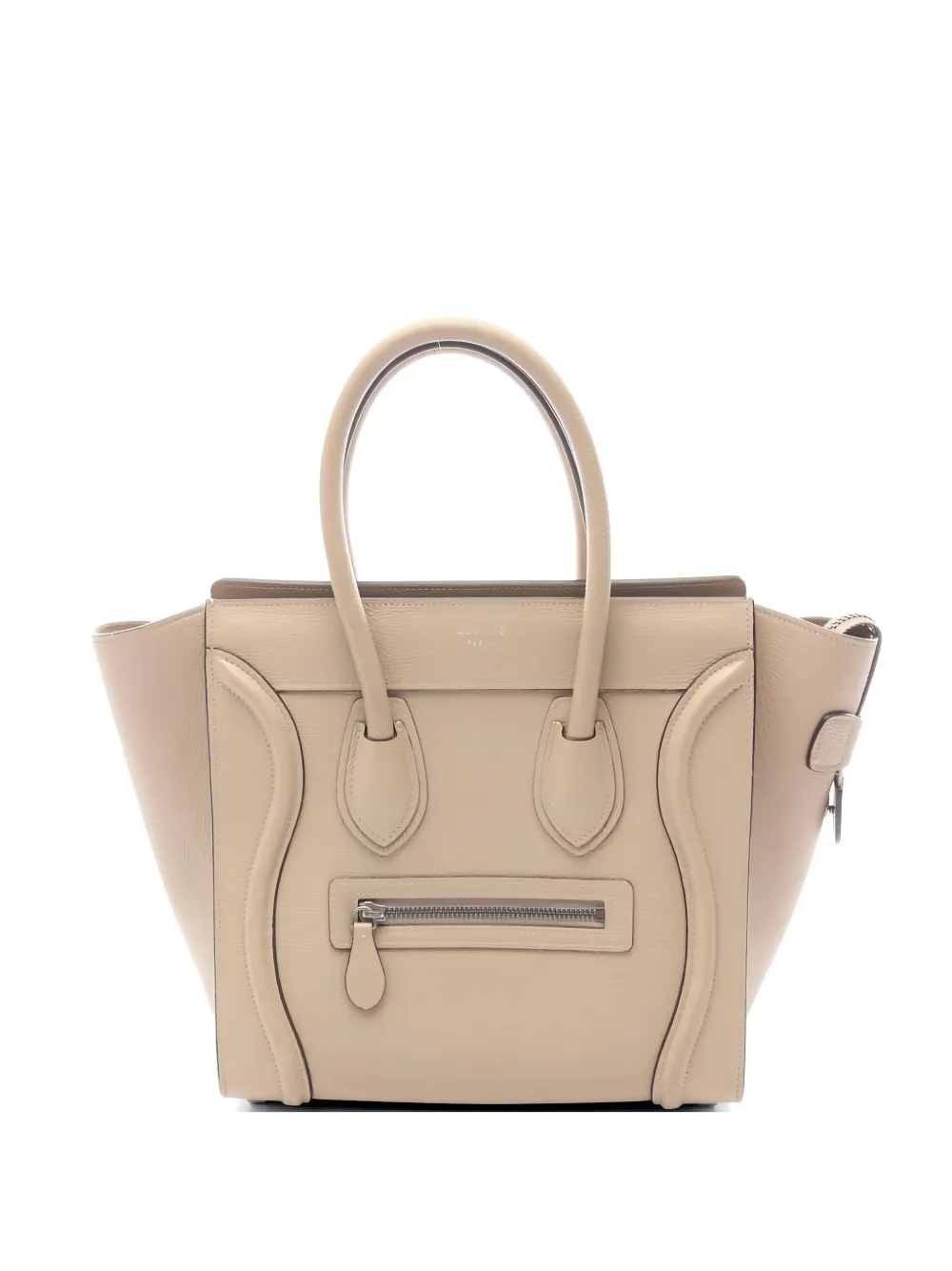 Celine Pre-Owned Borsa tote micro in pelle anni 2000 - Toni neutri