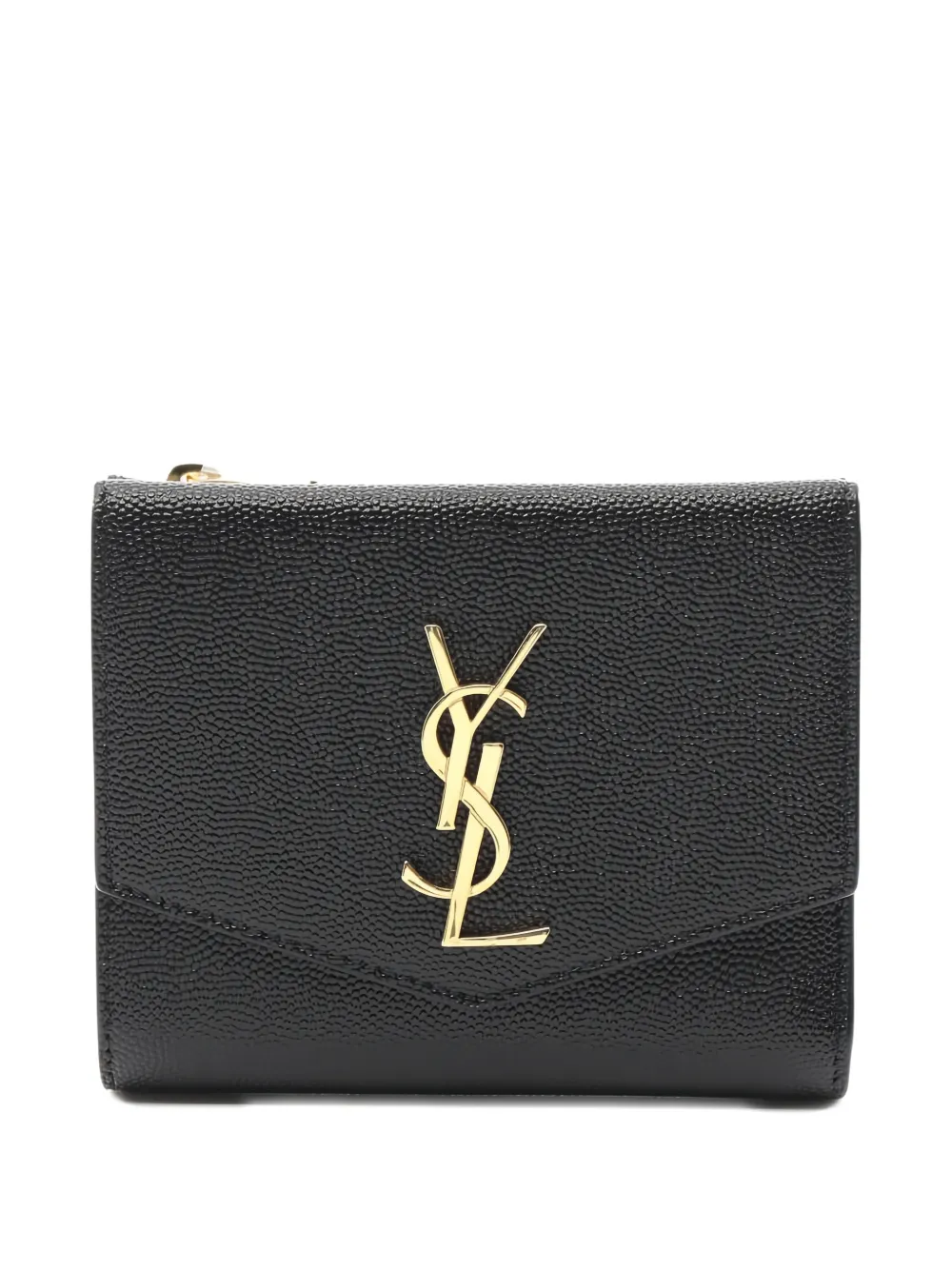 Saint Laurent Pre-Owned 2020s Uptown bi-fold leather wallet - Nero