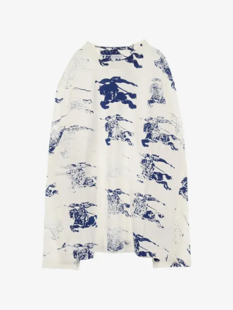 Burberry Pre-Owned graphic-print long-sleeve T-shirt