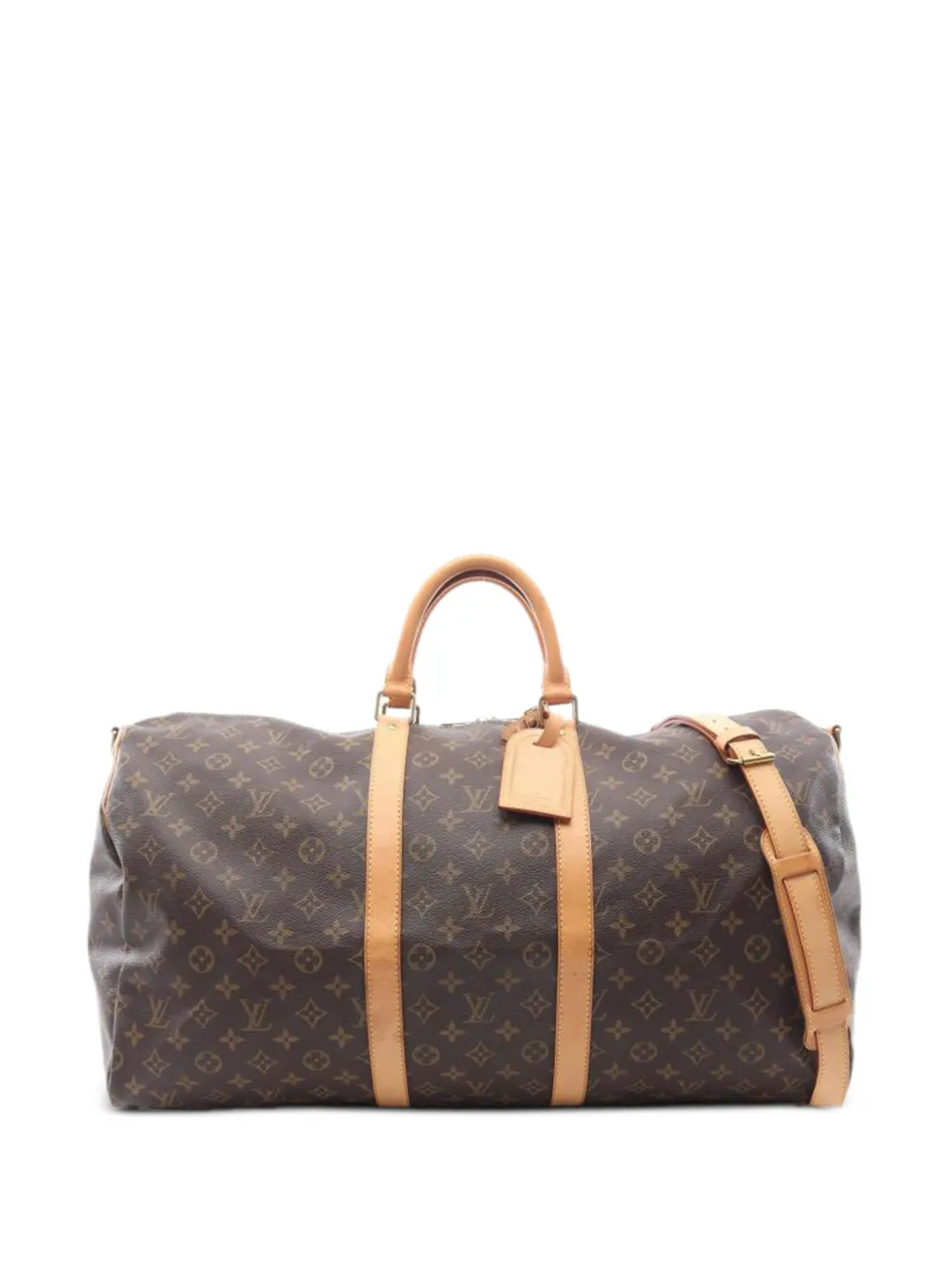 Louis Vuitton Pre-Owned 2003 55 Keepall Bandouliere boston bag - Marrone