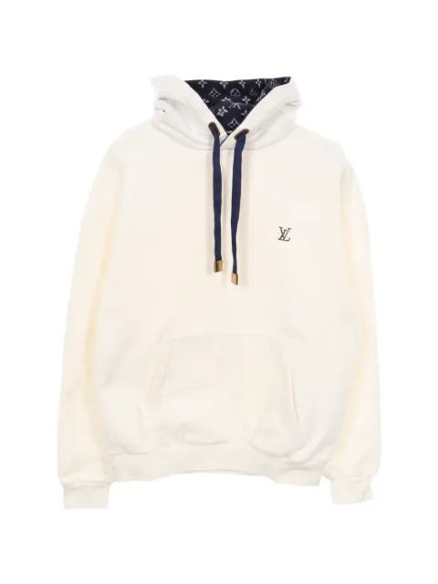 Louis Vuitton Pre-Owned 2010s Rhinestone logo hoodie