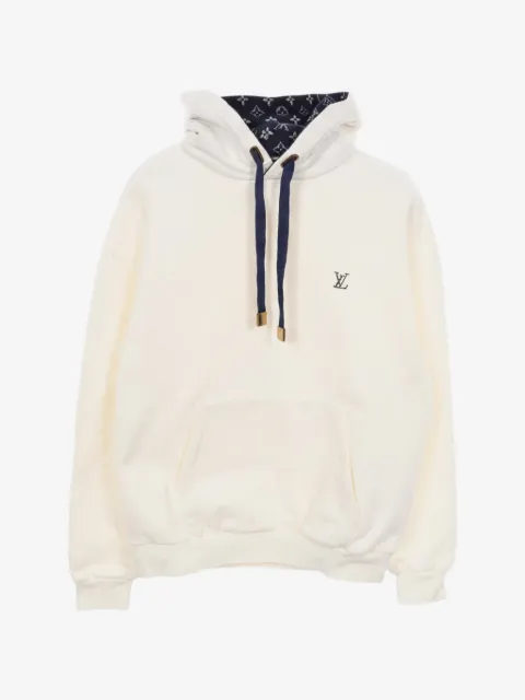 Louis Vuitton Pre-Owned 2010s Rhinestone logo hoodie
