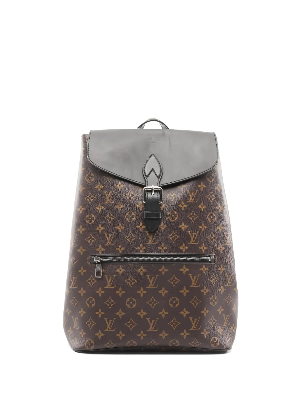 Pre-owned Louis Vuitton 2015 Parc Monogram Backpack In Brown