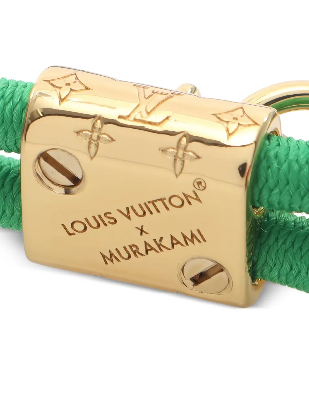 Louis Vuitton Pre-Owned 2025 Cube Cherry Headband | Green