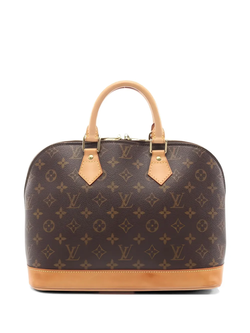 Louis Vuitton Pre-Owned 2002 PM Alma monogram leather tote bag - Brown