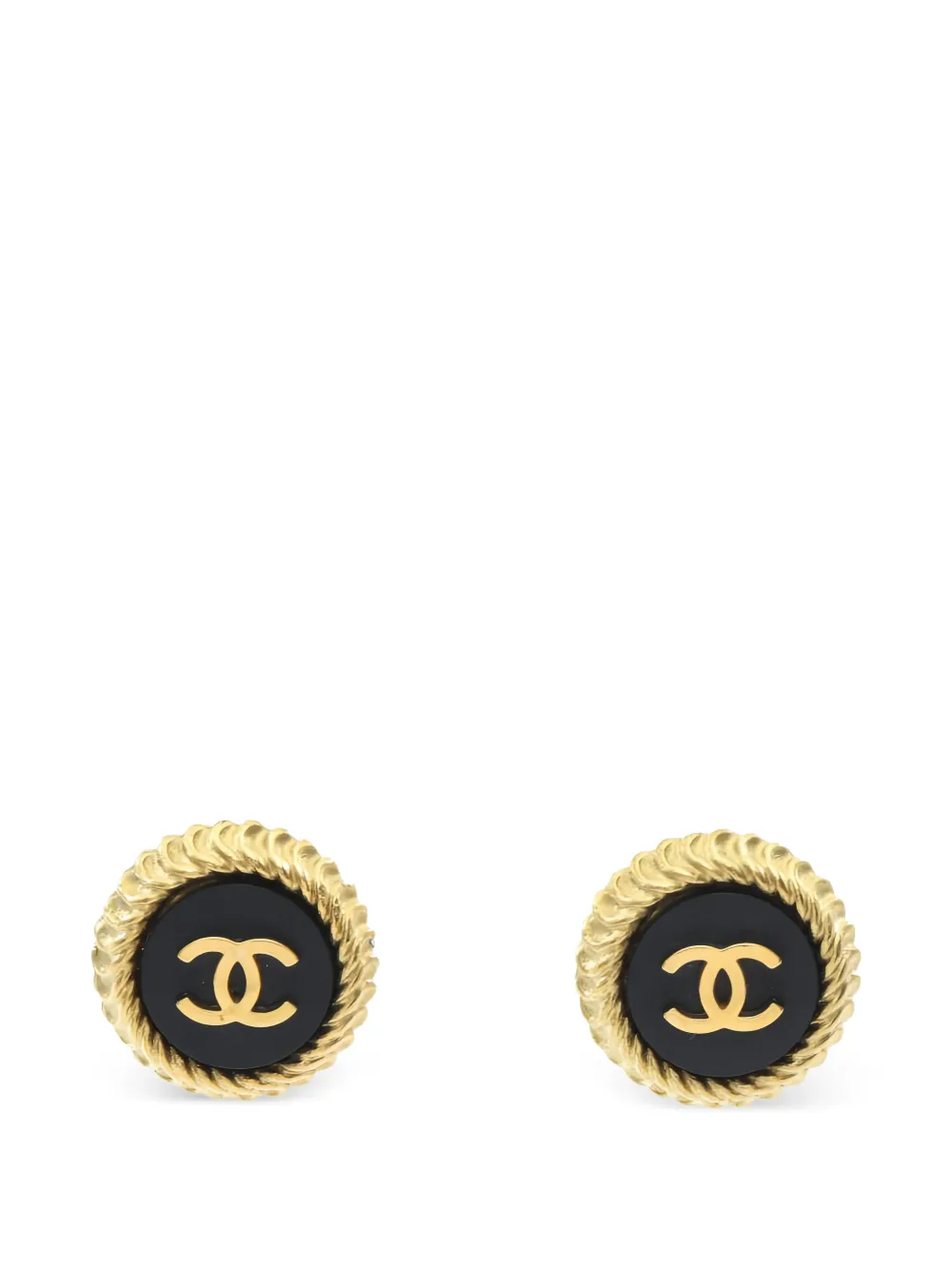 CHANEL Pre-Owned Orecchini Coco Mark 1986-1988 - Oro
