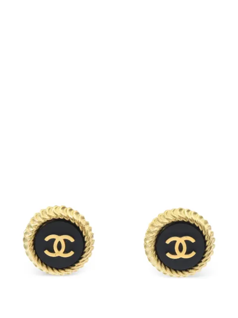 CHANEL Pre-Owned 1986-1988 Coco Mark earrings