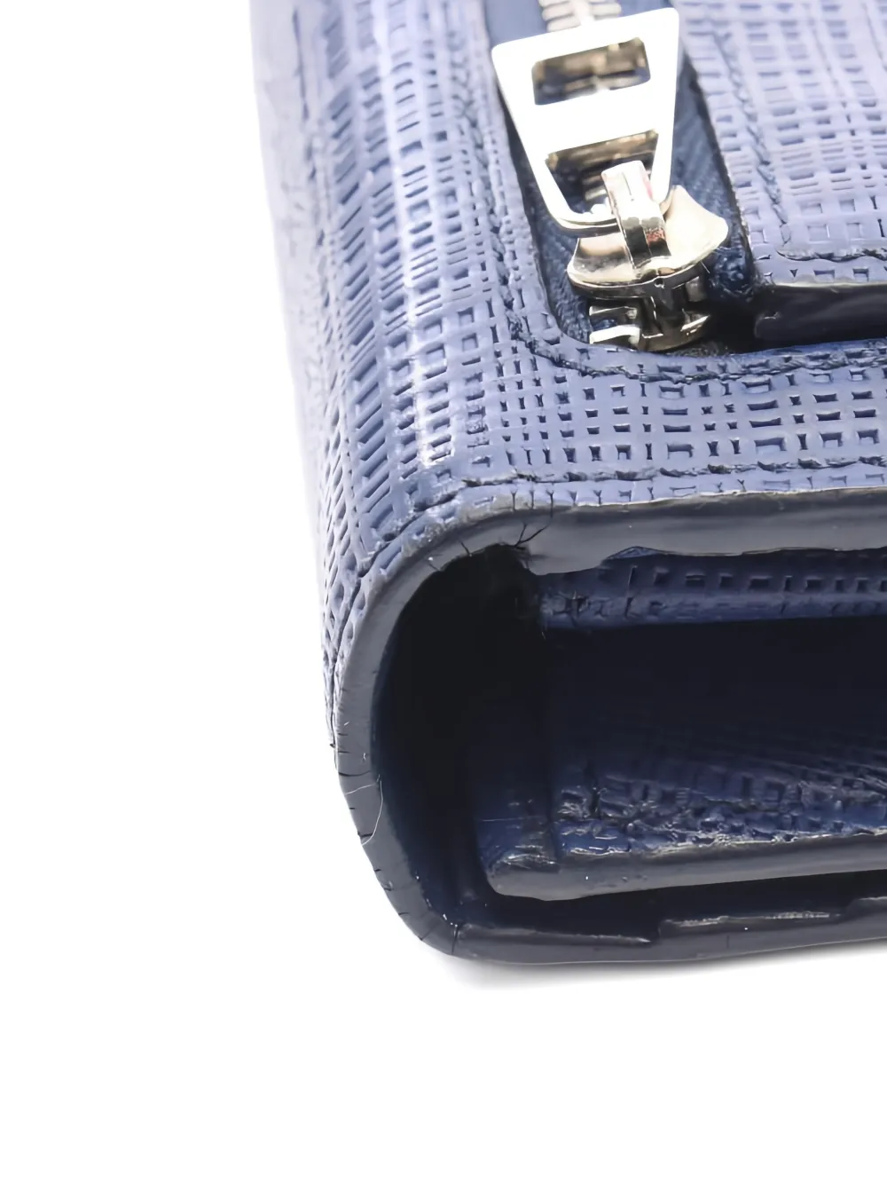 2010s Linen Bi-Fold Wallet