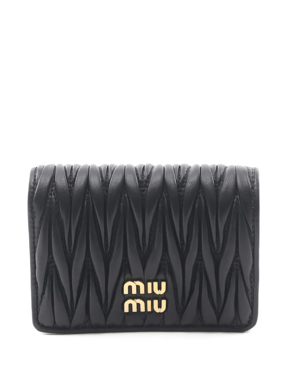 Miu Miu Pre-Owned 2020s leather wallet - Nero